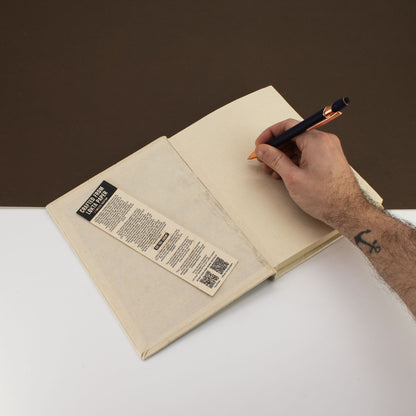 Lrg Lokta Inspiration Notebook (21x15cm) - 45 leafs - Every Peak - inc bookmark