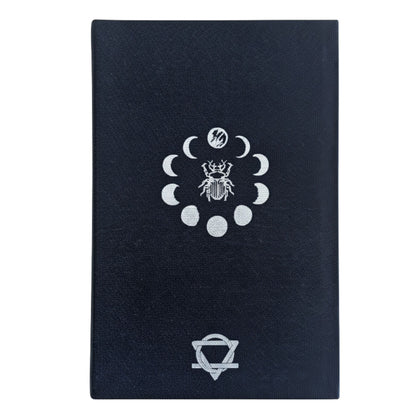 Black Gratitude Journal with Silver Lining - 120 pages - I am Thankful For