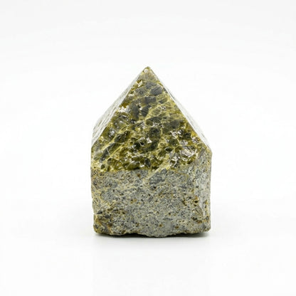 Gemstone Top Polished Points - Epidote A grade (approx 5-6 pieces)