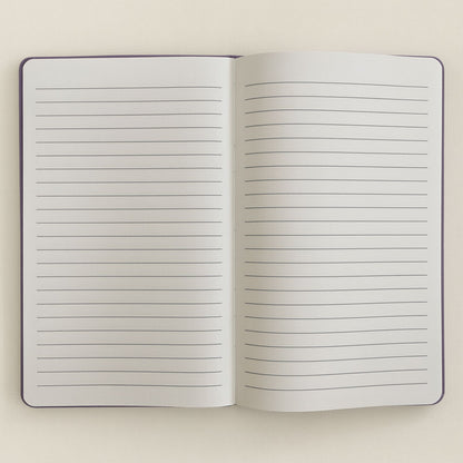Lavender Velvet Notebook - 80 pages - Believe Yourself