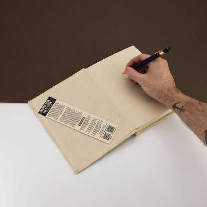 Lrg Lokta Inspiration Notebook (21x15cm) - 45 leafs - Your Potential - inc bookmark
